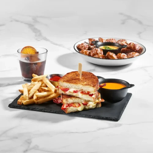 Bacon & Roasted Tomato Grilled Cheese