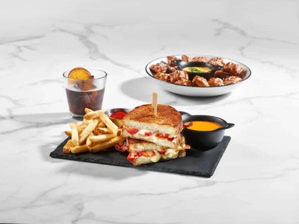 Bacon & Roasted Tomato Grilled Cheese