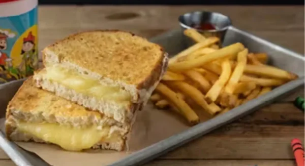 Grilled Cheese Sandwich & Fries