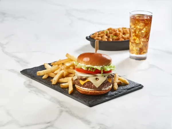 Mushroom Swiss Burger