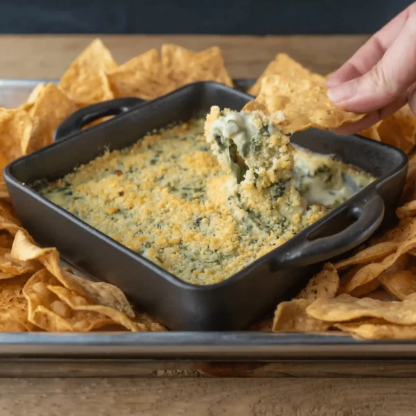 Spinach & Artichoke Dip (1) Spinach & Artichoke Dip